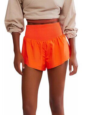 Free People Movement Women's Carpe Diem Shorts in Scarlet NWT